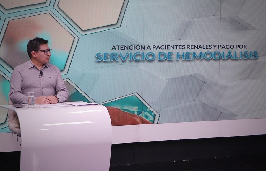 Salud garantiza la atención a pacientes renales y reitera que el servicio de hemodiálisis no fue interrumpido en ningún momento