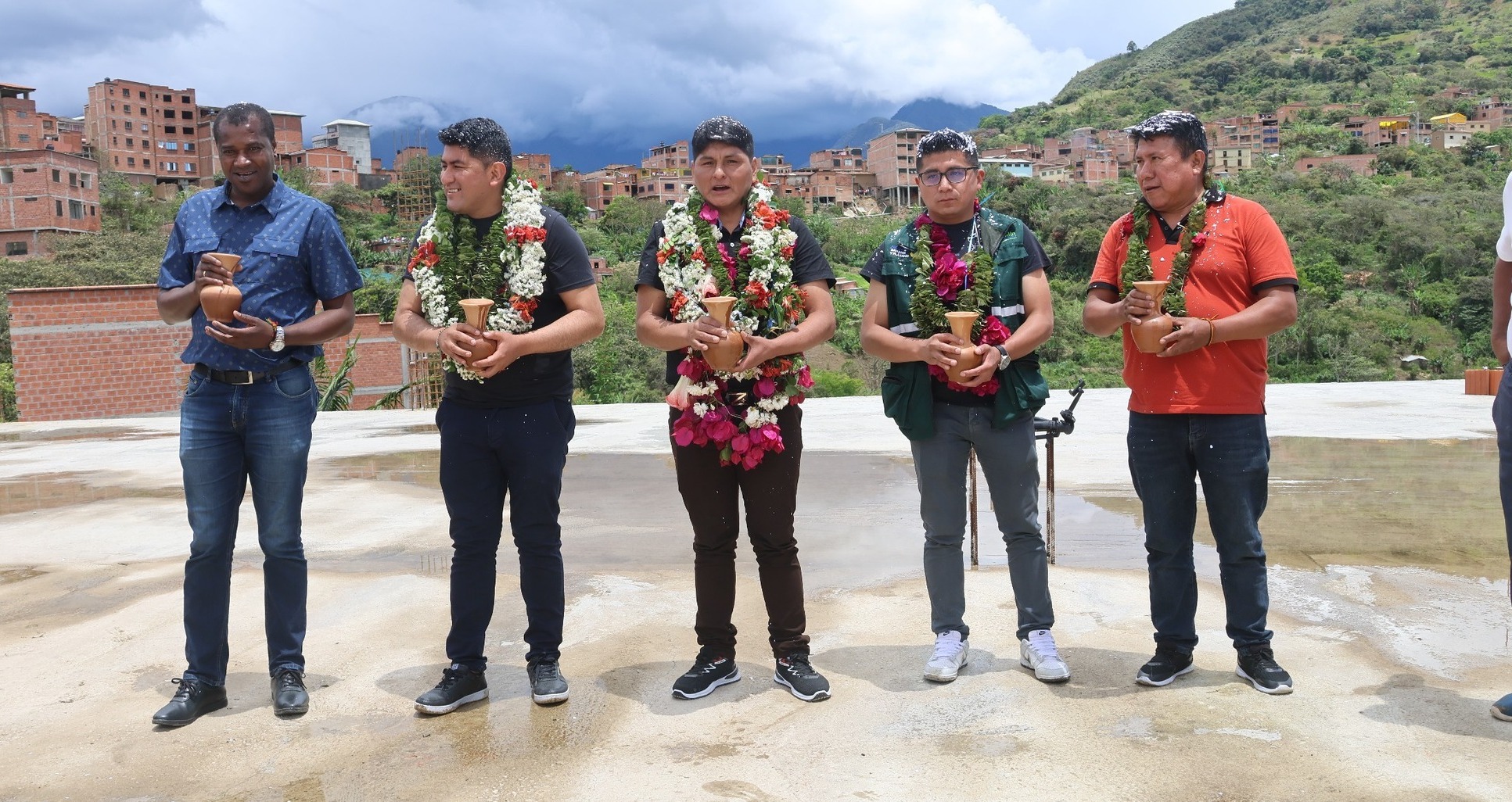 En Coripata empieza construcción del centro de acopio para la producción agrícola