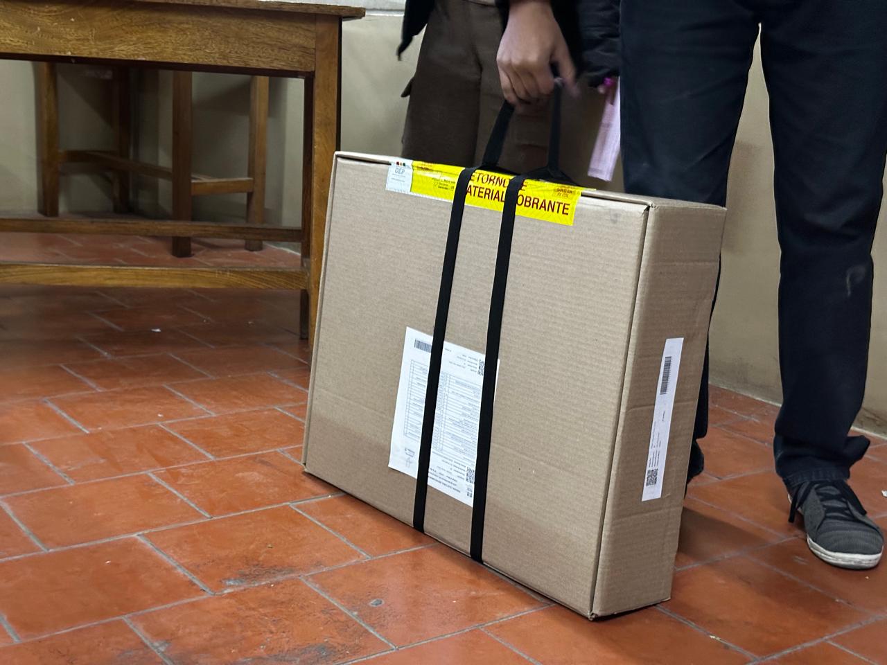 El 99% de maletas electorales fueron entregadas en el exterior para el balotaje