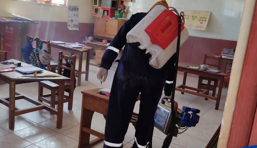 Cierran 9 unidades educativas por brote de varicela en Potosí