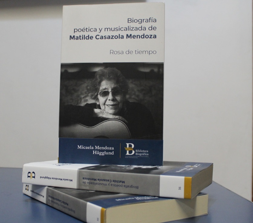 Presentan biografía inédita de Matilde Casazola en la Feria del Libro de Cochabamba 
