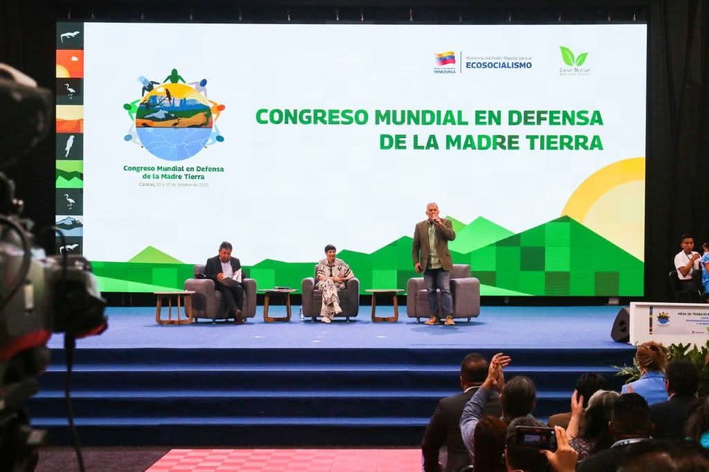 Vicepresidente plantea en Caracas reconocer el ecocidio como crimen y crear tribunales de la Madre Tierra