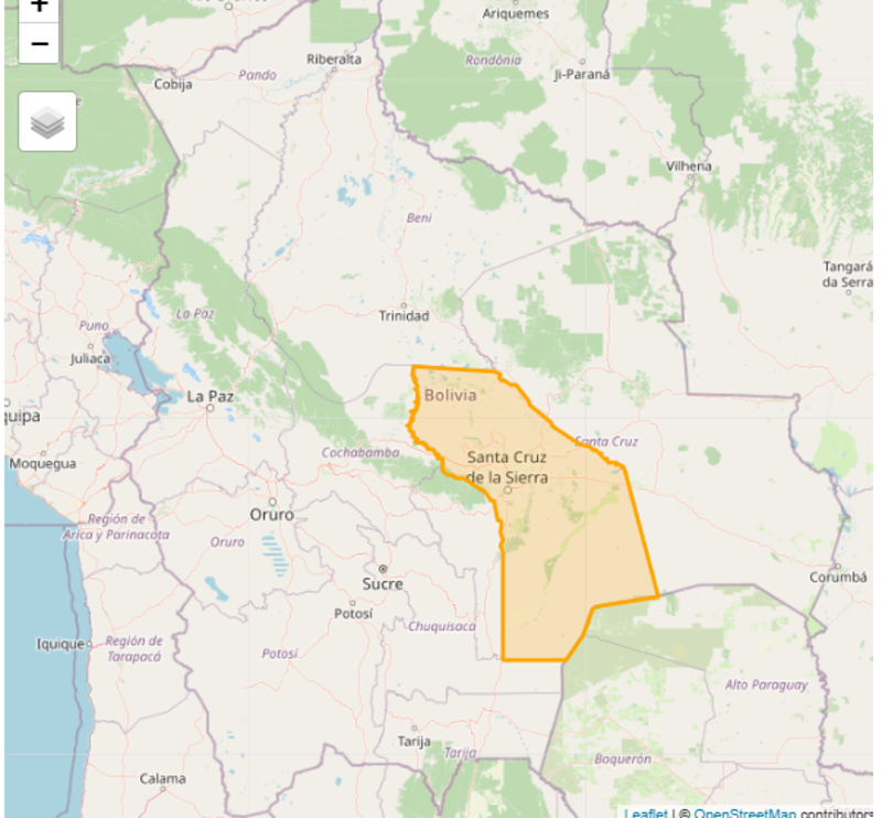 Senamhi activa alerta por vientos de hasta 90 kilómetros por hora en Santa Cruz y llama a extremar precauciones