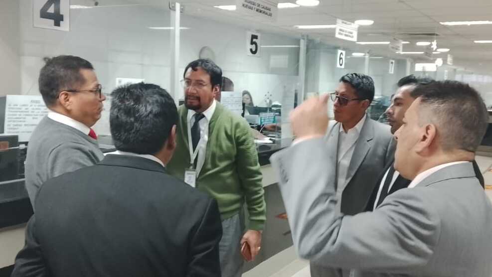 Comisión del Consejo de la Magistratura inicia labores de supervisión en Potosí