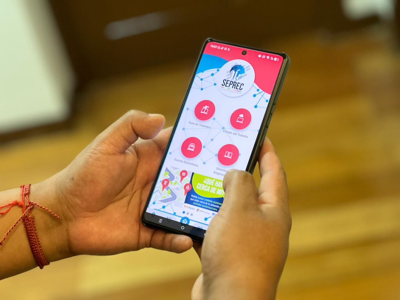 Seprec consolida su transformación digital con una aplicación móvil que acerca el Registro de Comercio a la población