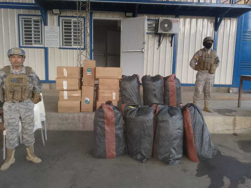 Armada incauta contrabando por más de Bs 111.000 en operativos fronterizos coordinados con la Aduana