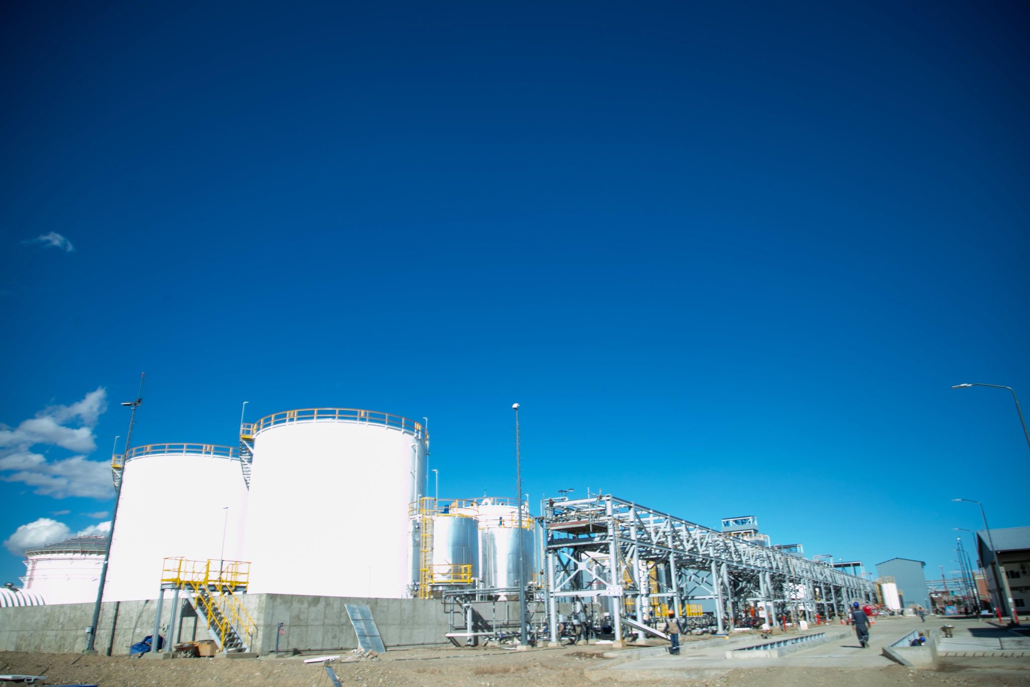 Construcción de la Planta de Biodiésel II en El Alto ingresa a su fase final