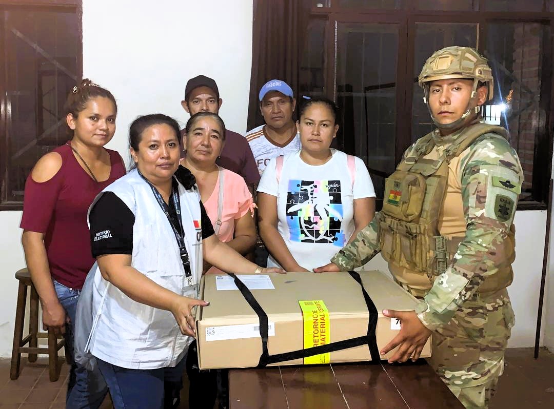 En Oruro inicia la planificación de la cadena de custodia para la segunda vuelta