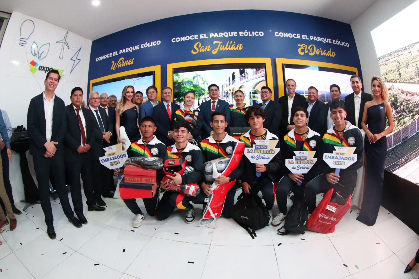 ENDE presenta a ocho nuevos “Embajadores” y refuerza su apoyo al deporte nacional