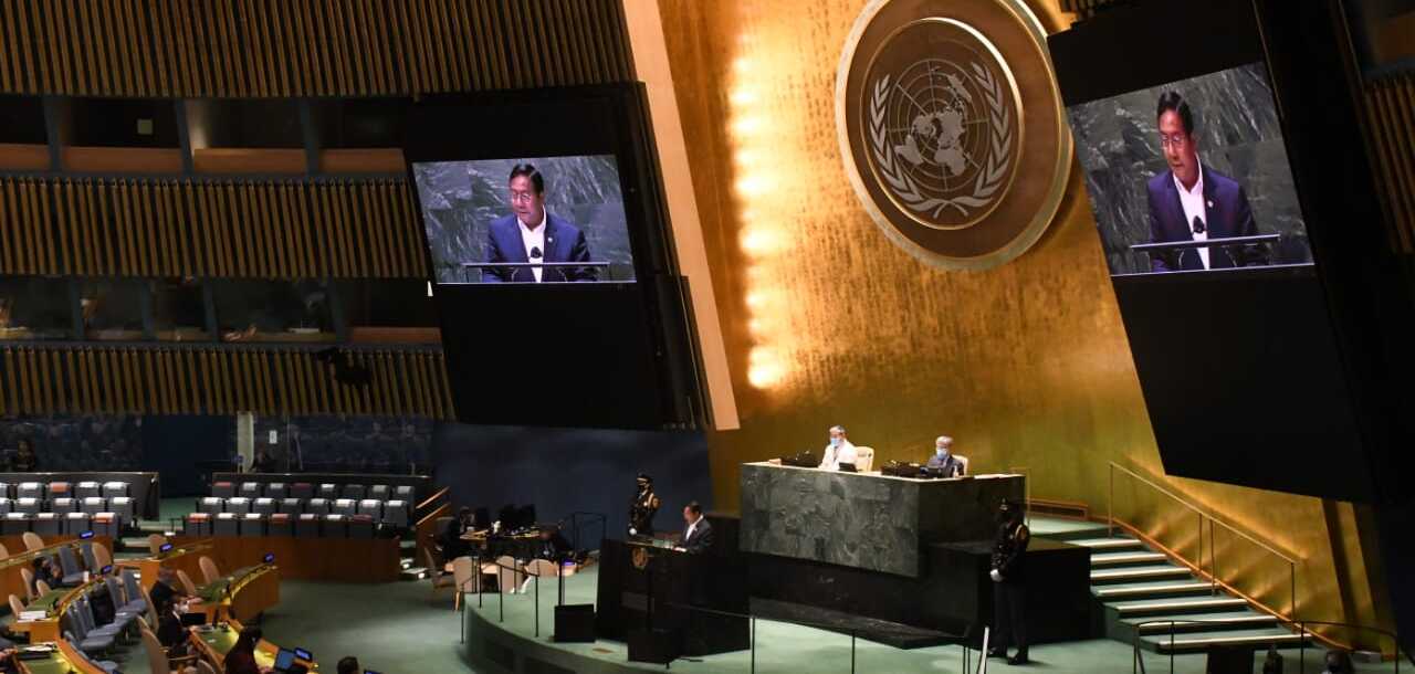 Presidente Arce llevará la voz de Bolivia por quinta vez a la Asamblea General de la ONU antes de concluir su mandato