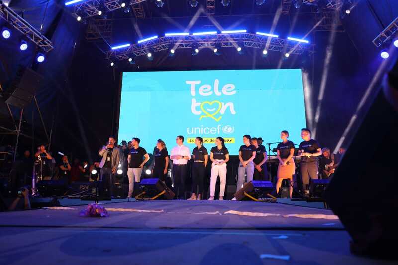 Unicef Bolivia rompe récord de recaudación con más de Bs 3 millones en la Teletón “Tiempo de Actuar” 