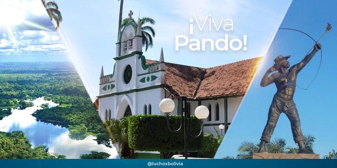 Gobierno destaca obras y avances en el 87 aniversario de Pando