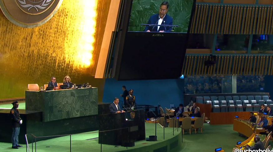 Presidente reitera el llamado a las Naciones Unidas para declarar al mundo territorio de paz