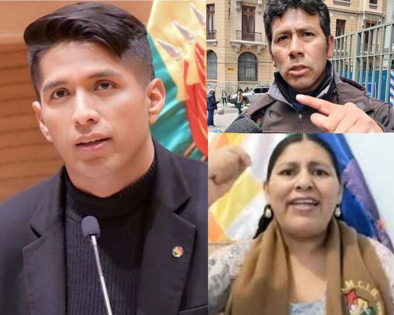 Evistas expulsan por "alta traición" a Andrónico Rodríguez, Humberto Claros y Angélica Ponce