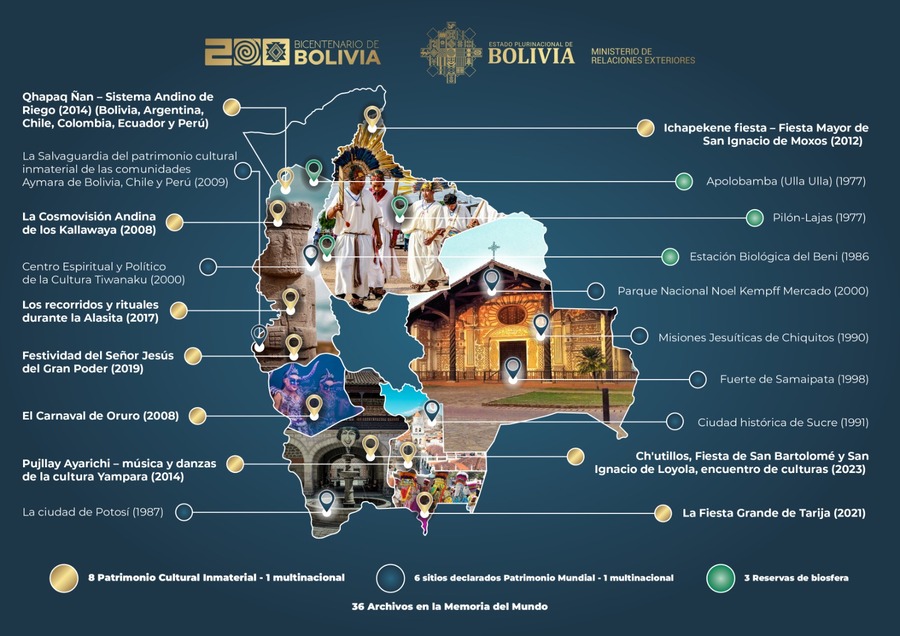 Bolivia oficializa su candidatura al Consejo Ejecutivo de la Unesco para 2025-2029