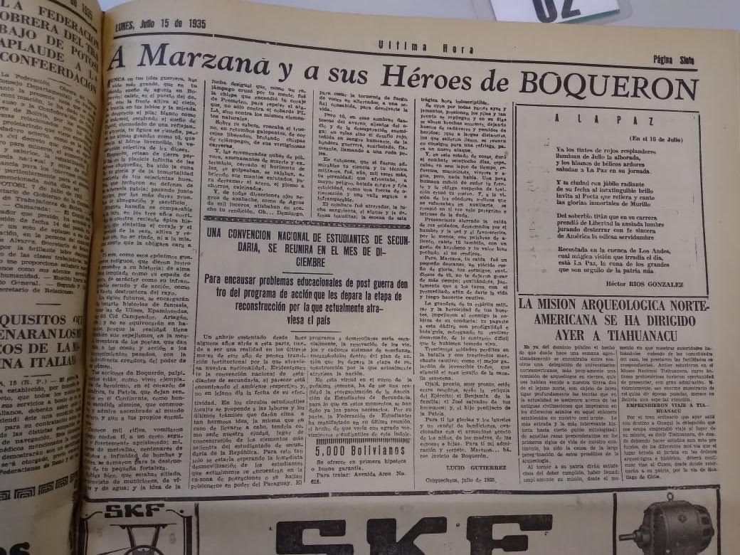 Boquerón, 29 de septiembre de 1932: Cuando Marzana enfrentó el alba con la certeza del final