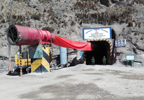 Policía frustra el robo de 1,7 toneladas de estaño en Colquiri