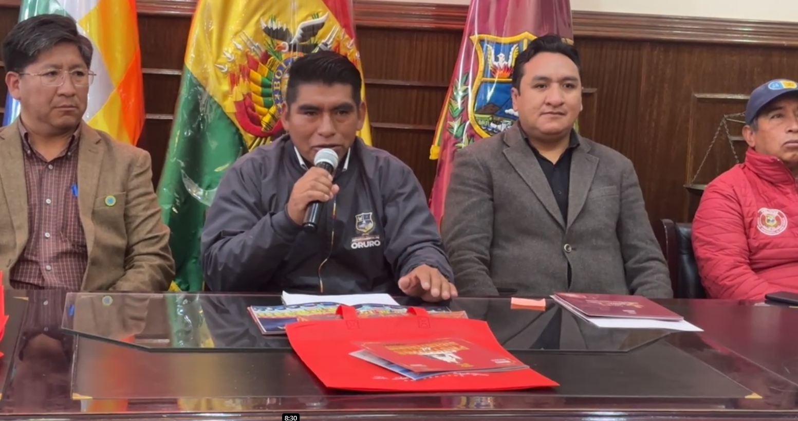 Oruro presenta programa oficial para conmemorar los 245 años de su Grito Libertario