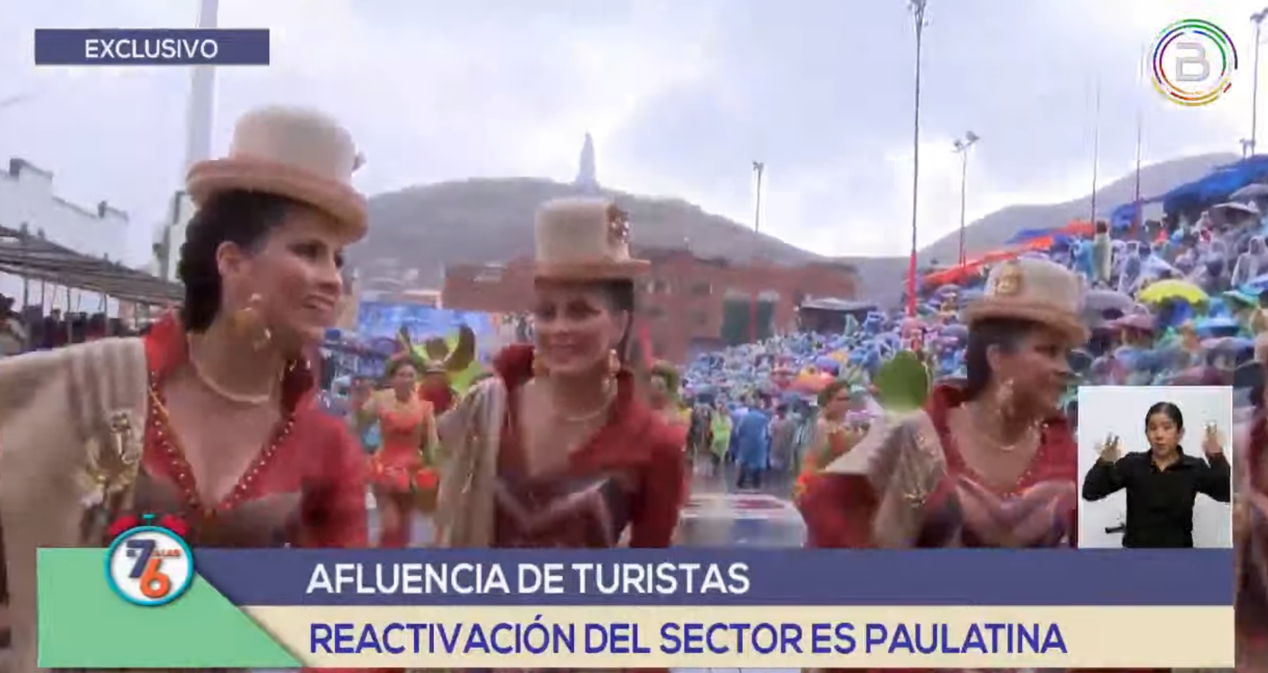 Afluencia de turistas extranjeros en el Carnaval de Oruro no fue la esperada