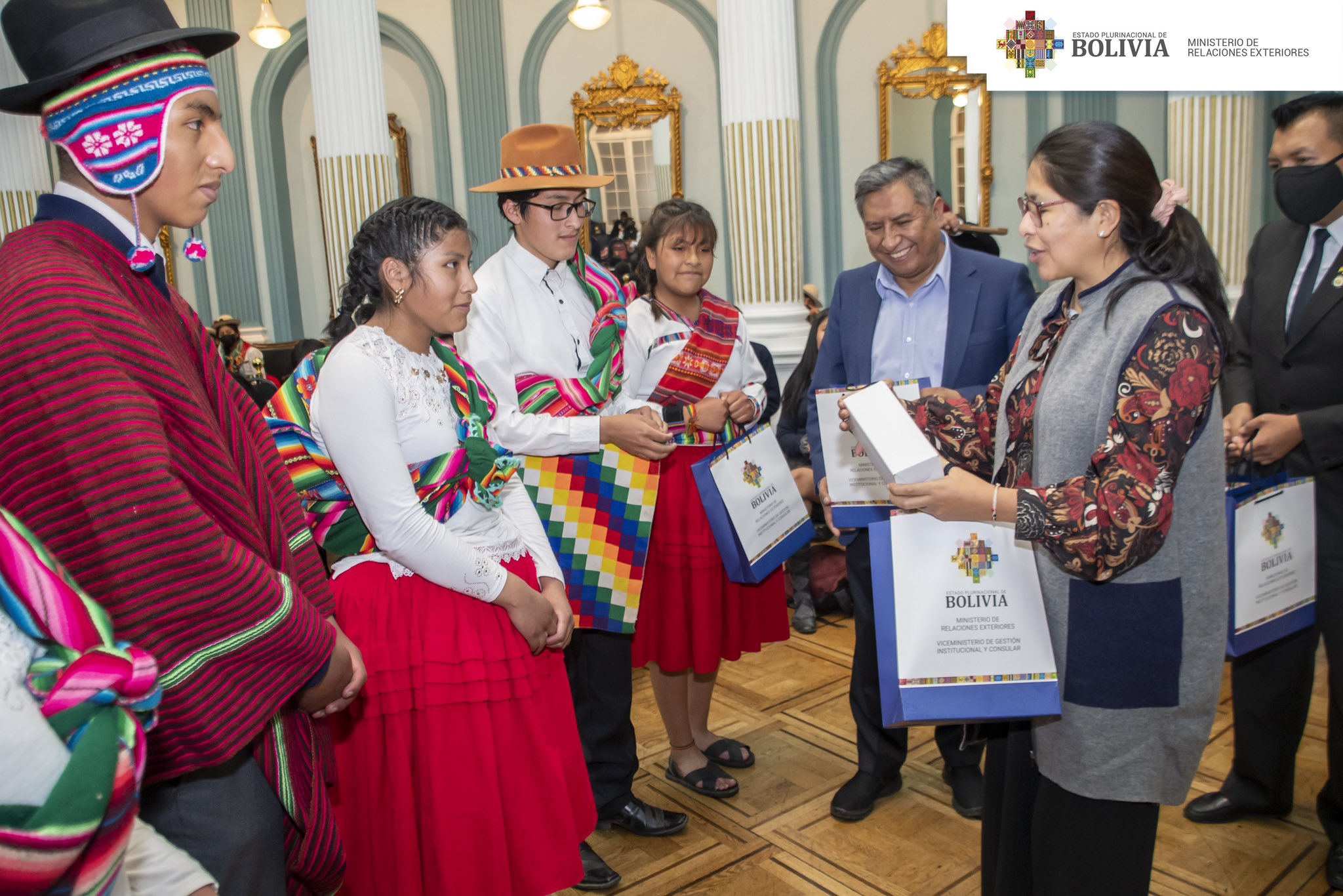 Encuentro Cultural de los Pueblos Andinos reunió a más de 100 estudiantes de cinco países