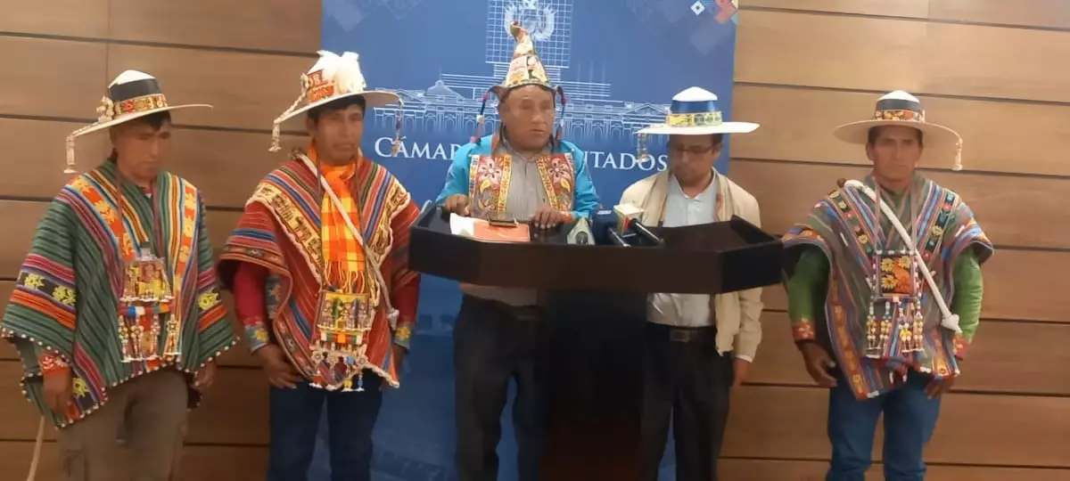 Ayllus de Oruro y Potosí en emergencia en resguardo de la democracia