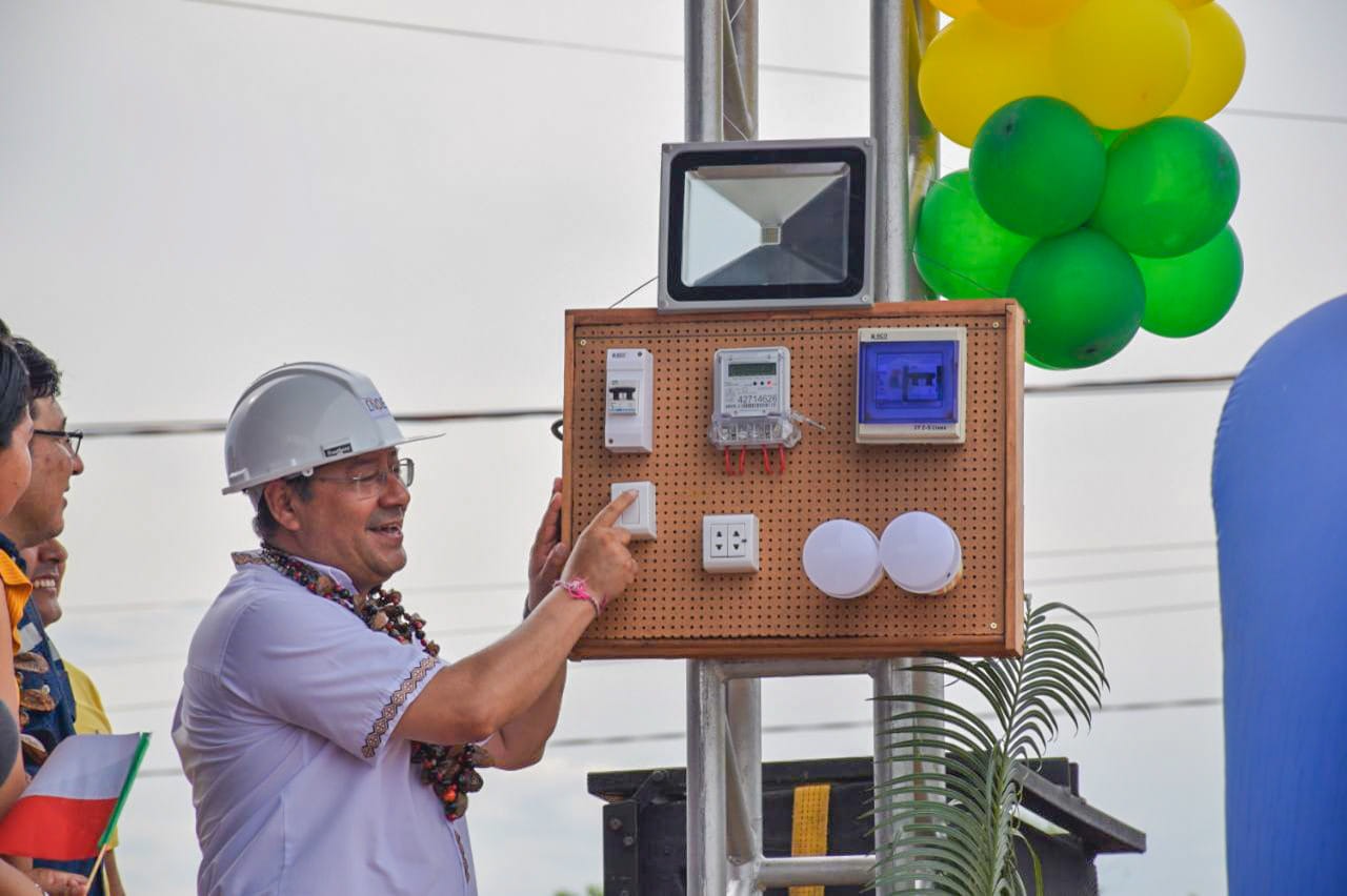 Cobertura eléctrica llega al 94,5% del territorio nacional