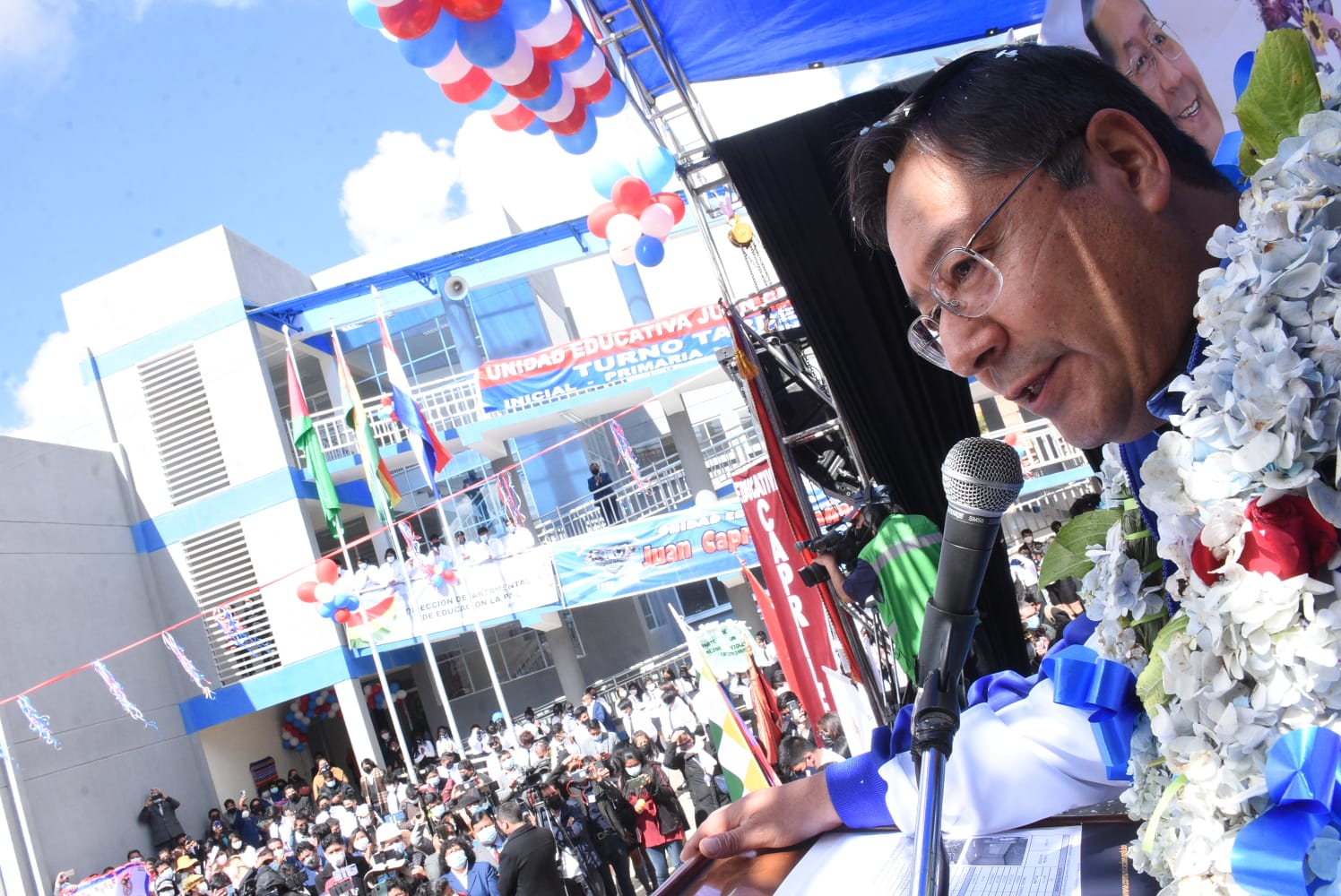 Presidente inaugurará el año escolar en la centenaria unidad educativa Guido Villagómez de Oruro