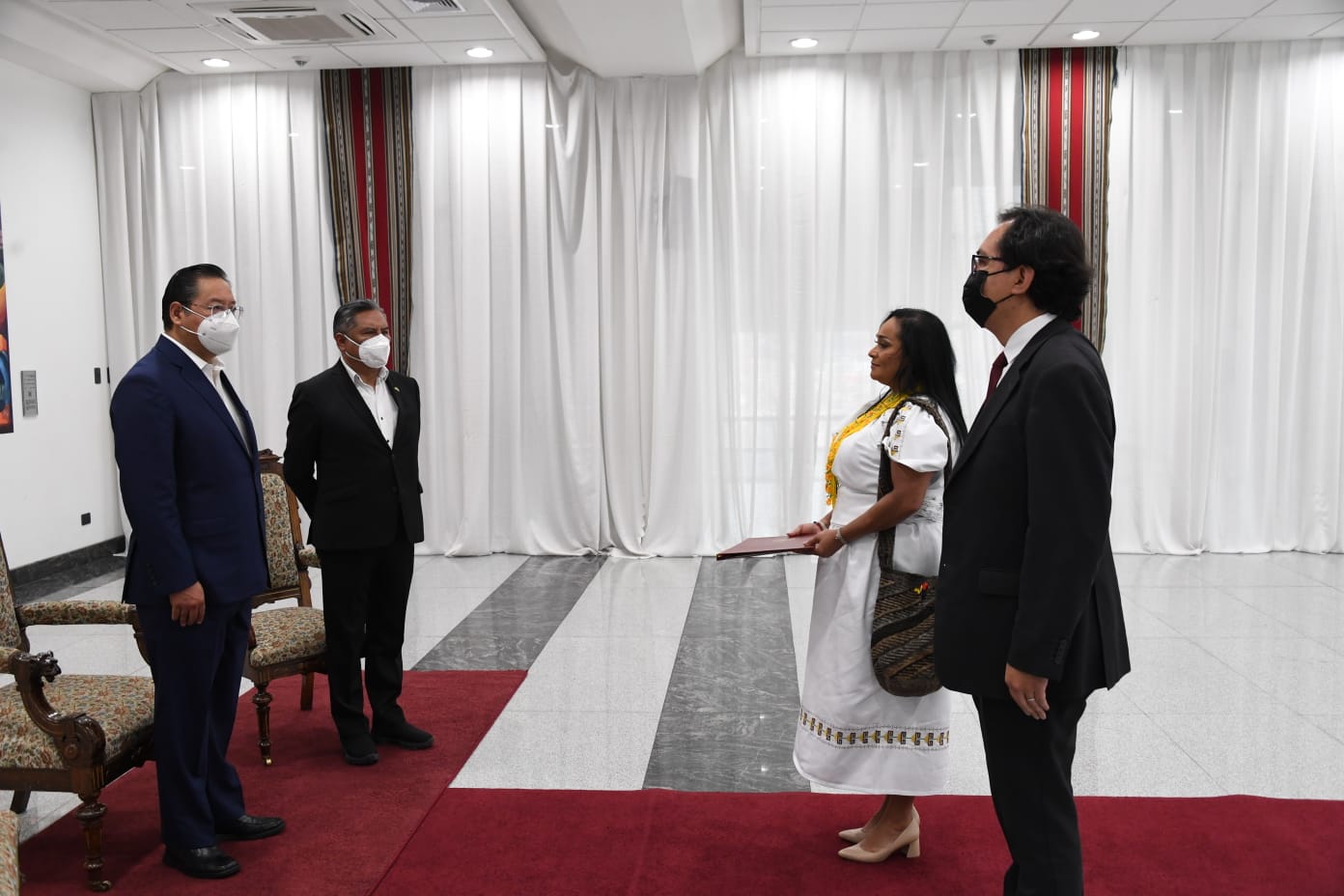 Presidente recibe cartas credenciales de nuevos embajadores (adelanto)