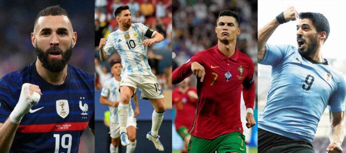 Diez estrellas del fútbol jugarán su último Mundial en Qatar