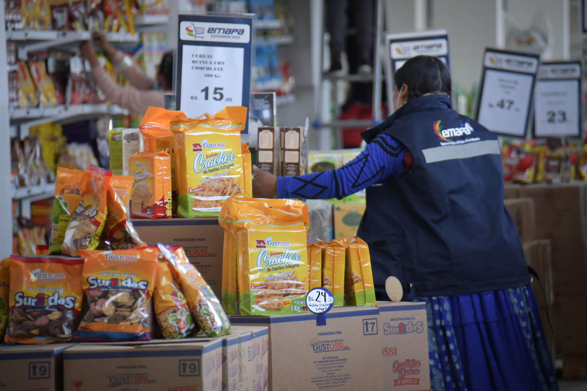 Colcapirhua tendrá un supermercado Emapa con productos “Hecho en Bolivia”