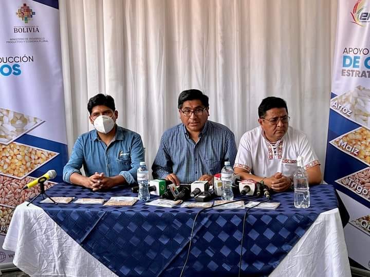 Gobierno fija en $us 390 precio base de la tonelada de trigo para la campaña agrícola de invierno 2022