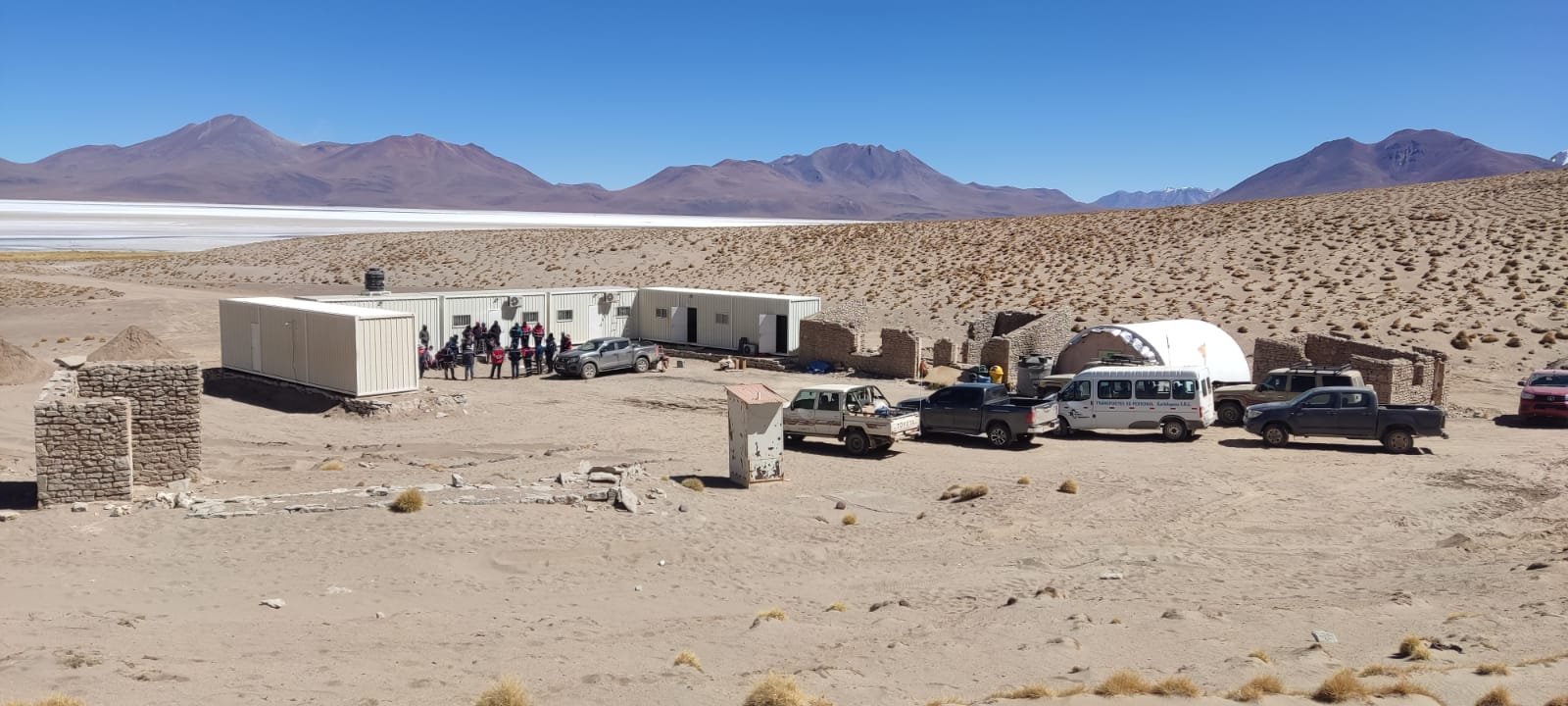 YLB instala campamento para perforar y calcular las reservas en el salar de Pastos Grandes