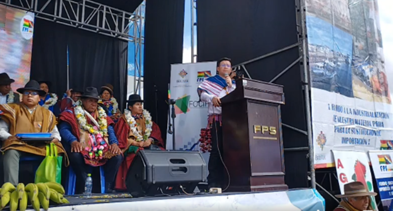 FPS y alcaldías ganadoras de concurso concretan Bs 68 millones para industrialización de la producción agrícola