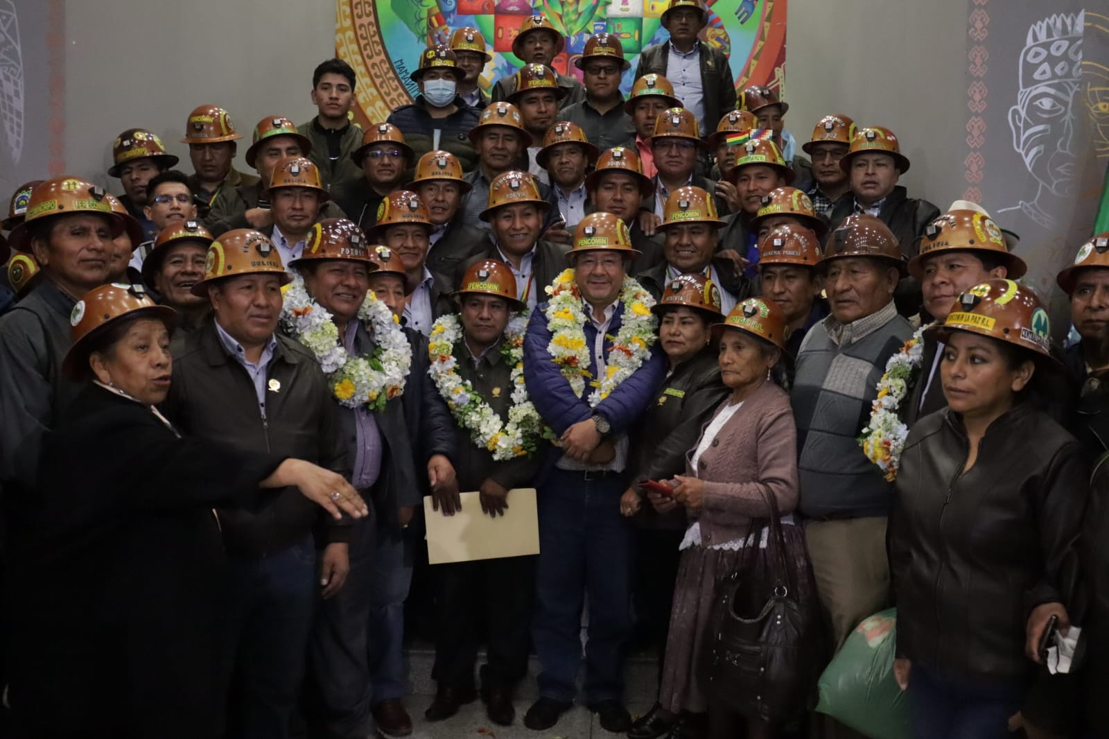 Arce en el 54 aniversario de Fencomin: Si las organizaciones sociales están unidas el Gobierno es fuerte