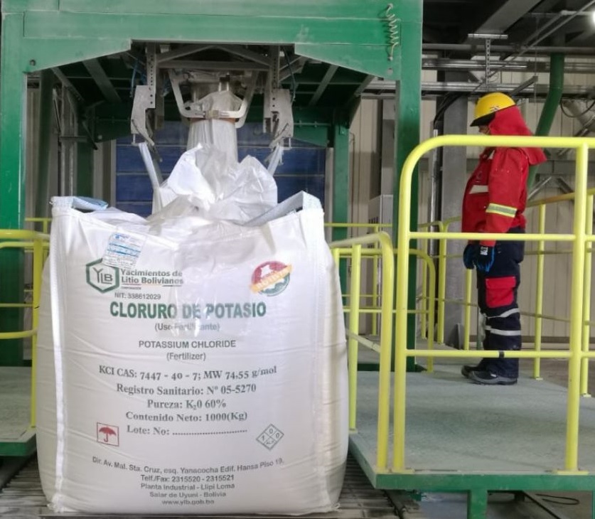 Nueva planta NPK obtendrá nitrógeno y potasio de las empresas estatales YPFB y YLB