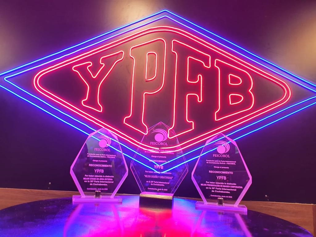 YPFB es distinguida en tres categorías por su destacada participación en la Feicobol
