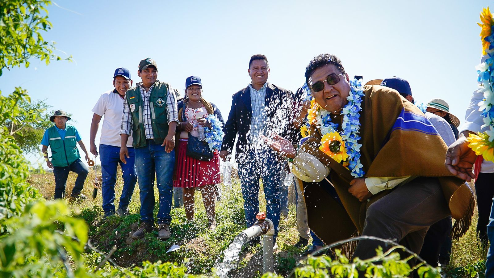 Implementan nueve sistemas de agua en Cuatro Cañadas con Bs 3,7 millones de inversión 