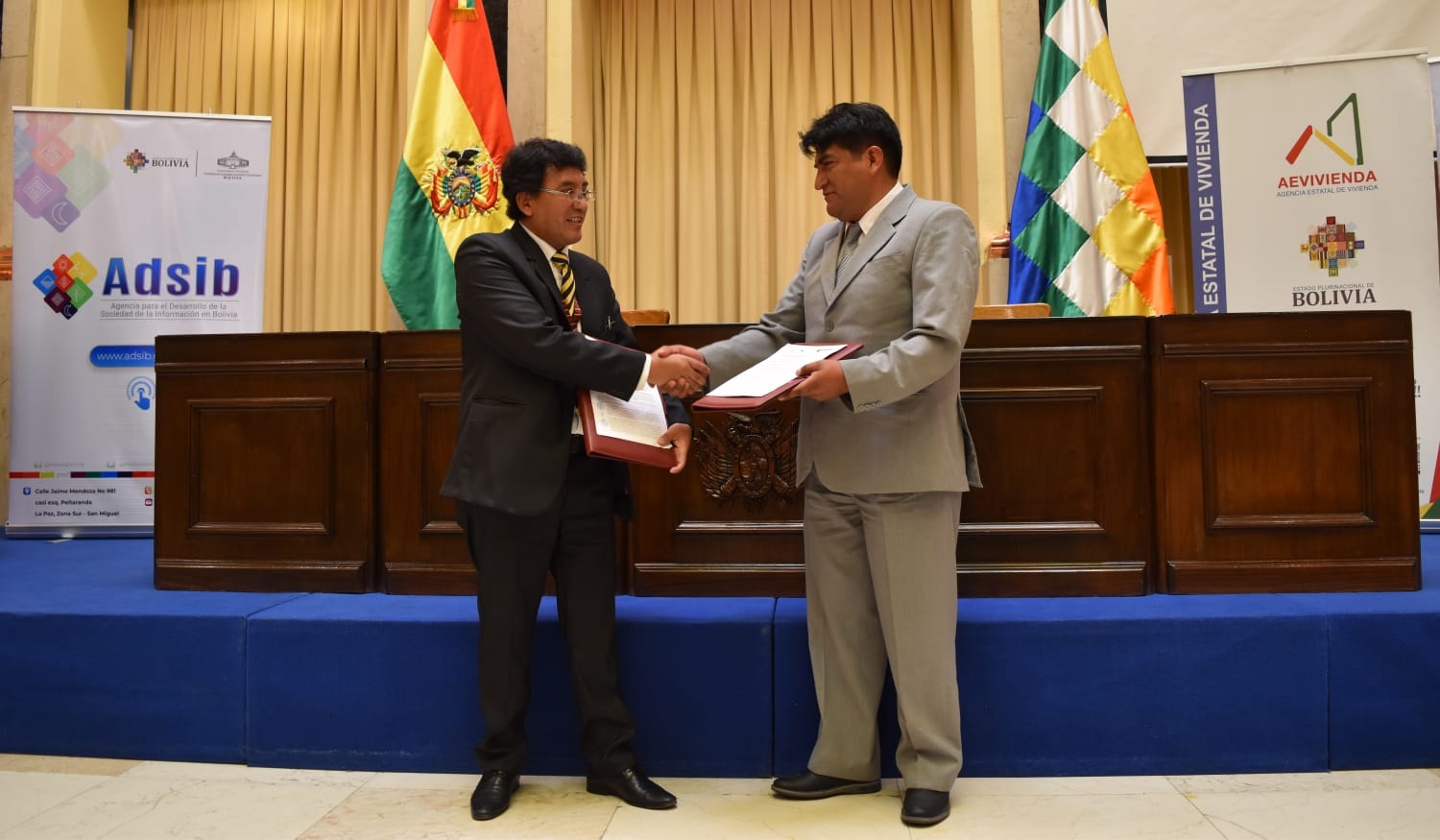 AEVivienda firma convenio con la ADSIB para implementar la firma digital. Foto: ADSIB.