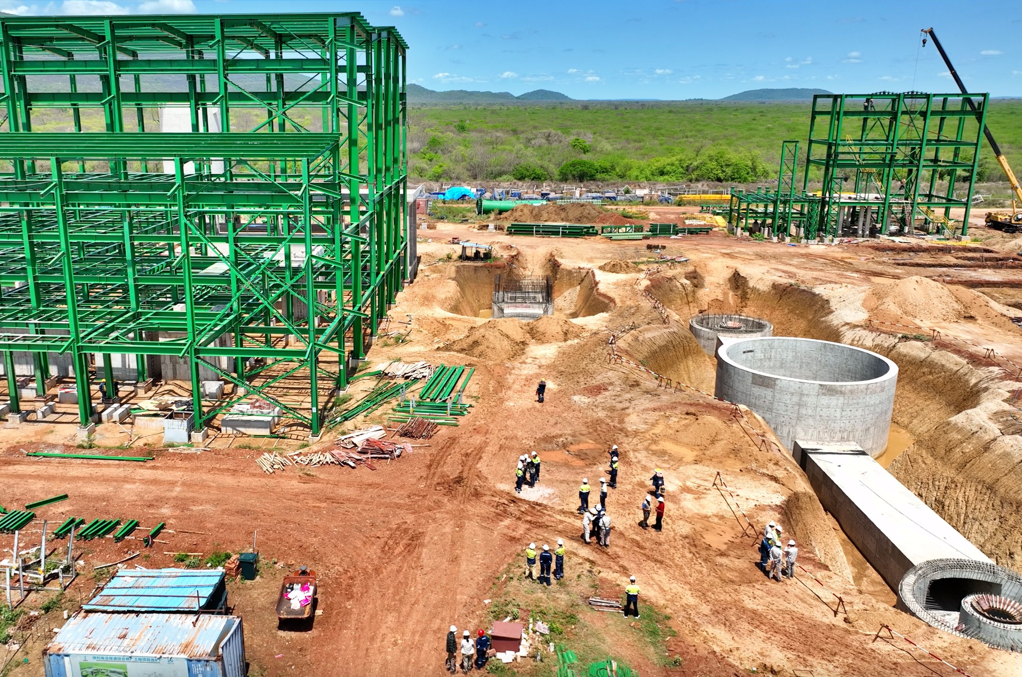 Construcción del Mutún reporta casi 60% de avance y la ESM tiene certeza que su edificación concluirá en 2023