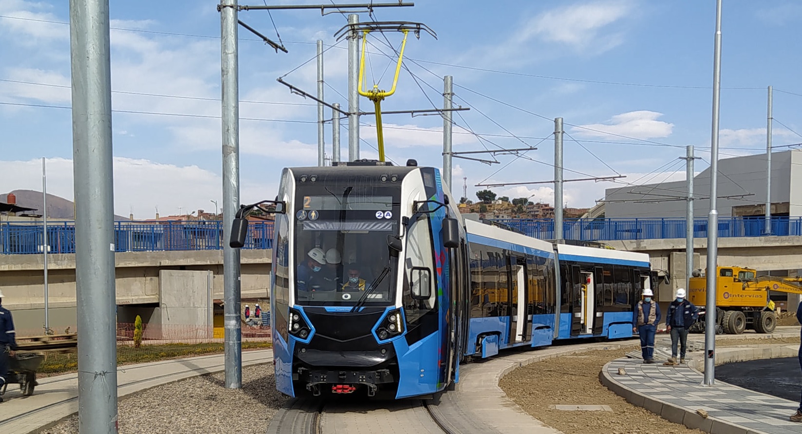 Cochabamba estrenará mañana un moderno sistema de transporte férreo por su aniversario