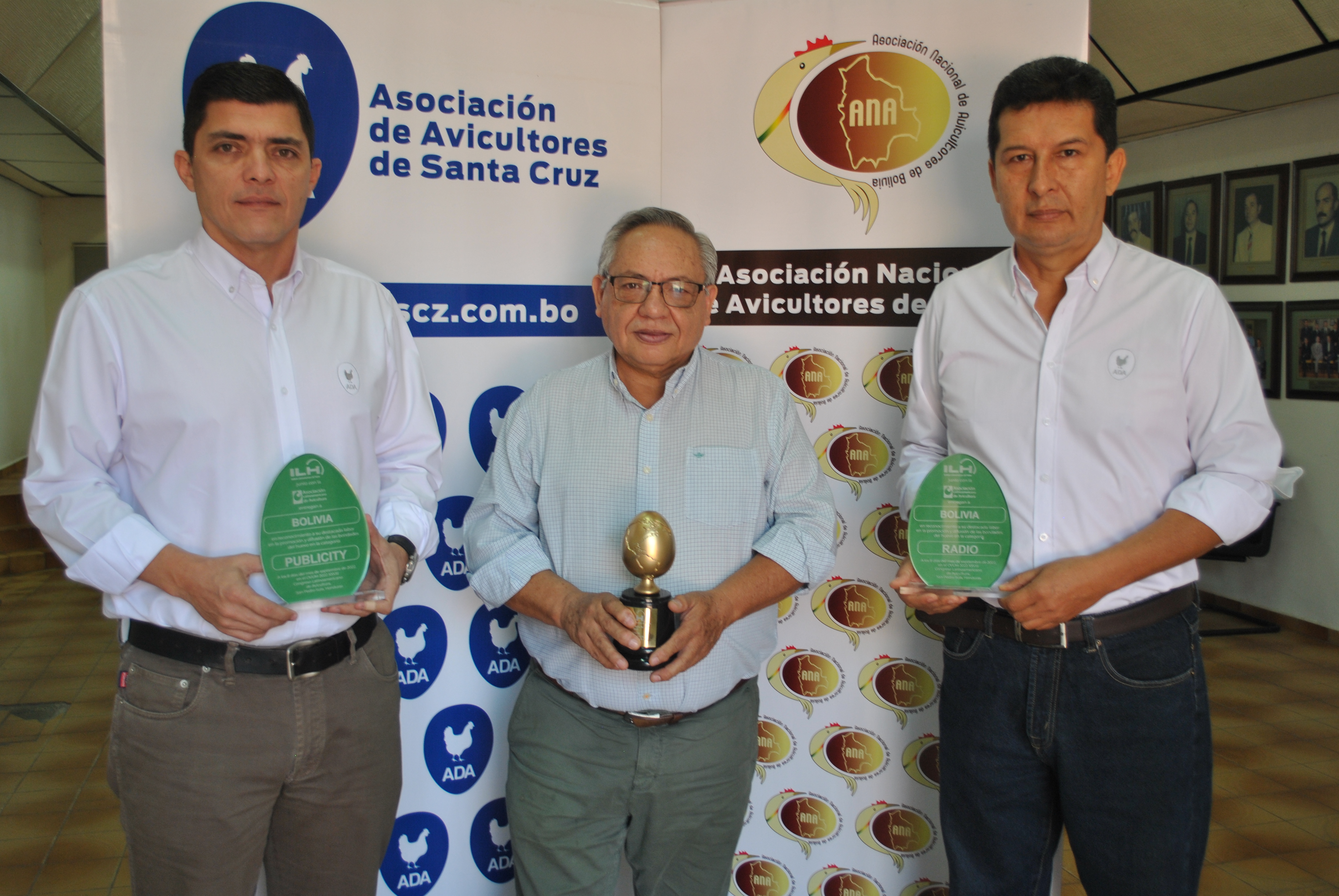 Bolivia gana el premio “Huevo de Oro 2022” en el Congreso Latinoamericano de Avicultura