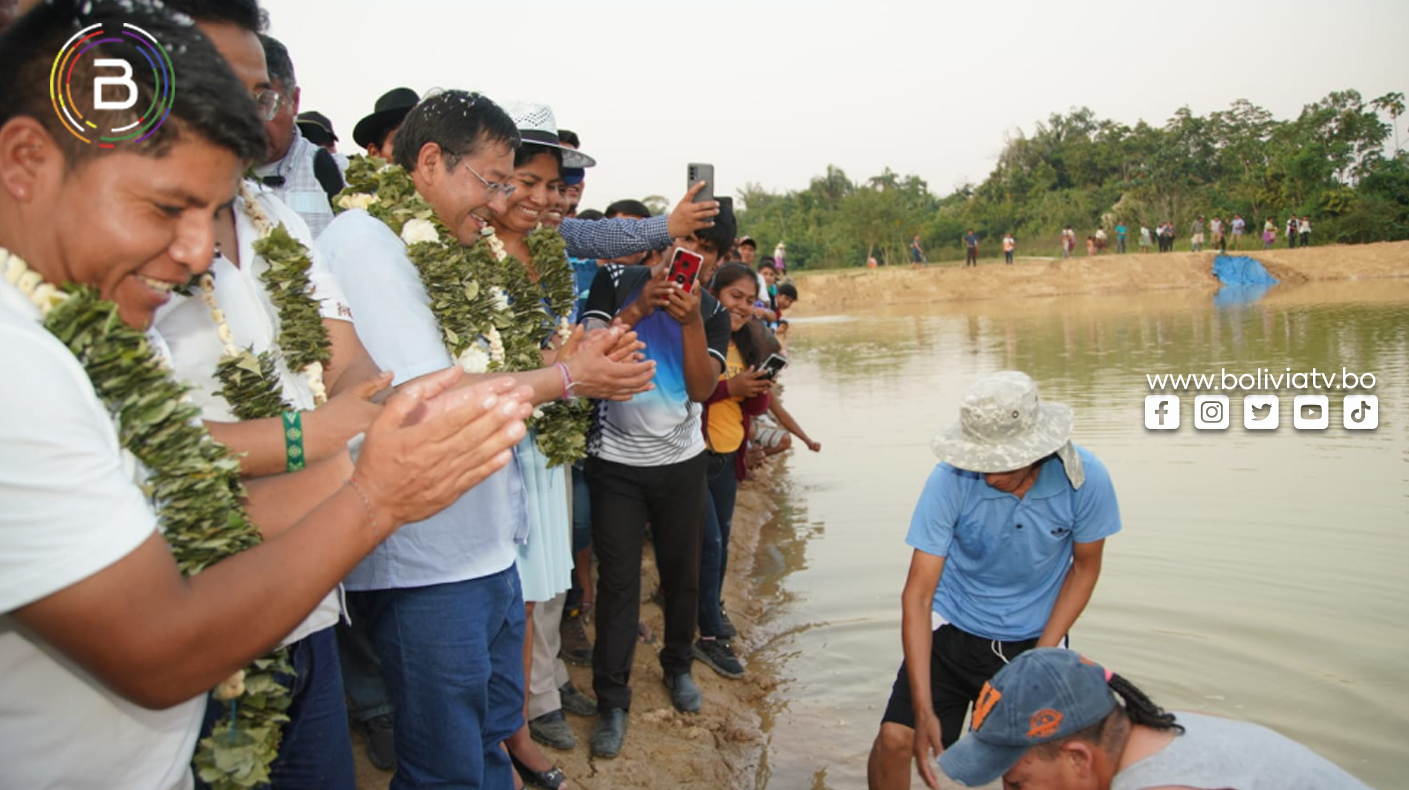 Arce asegura que el apoyo a la producción es el “secreto” boliviano del crecimiento económico