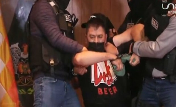 Violento capitán de policía es presentado como autor de robo agravado y con 14 procesos en la vía penal y disciplinaria