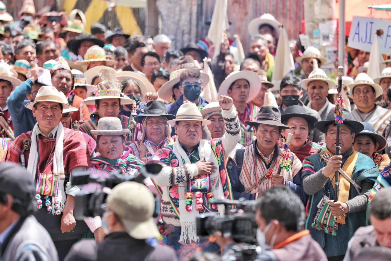 Conamaq: Presidente, este es tu pueblo el que te va a cuidar