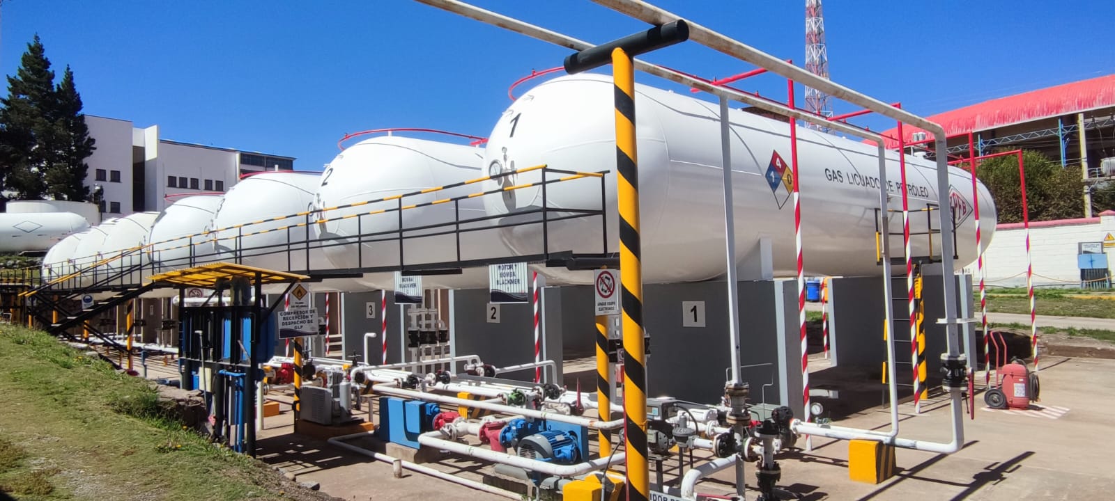 Inspección técnica establece que tanques de GLP de Potosí ofrecen altos niveles de seguridad