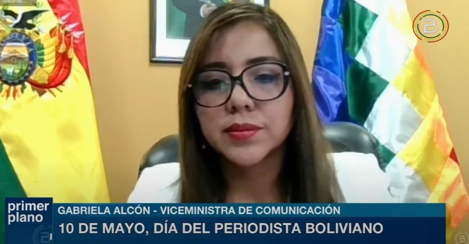 Viceministra Alcón: “Bolivia goza de libertad de expresión, prensa e información”