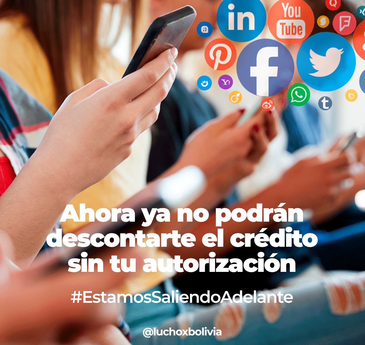 Presidente afirma que hará respetar veto a descuesto de crédito cuando se acaben los megas