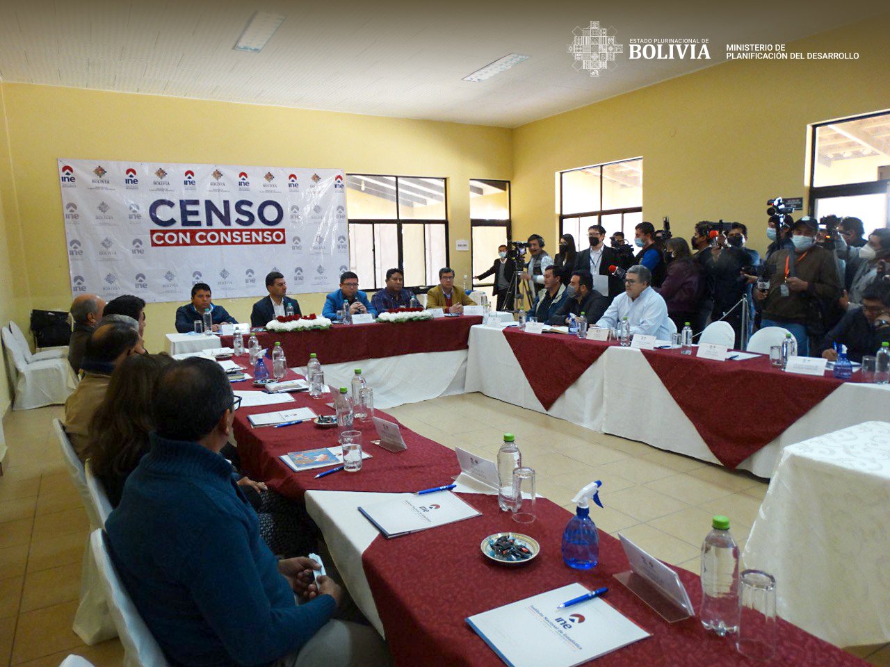 En Tarija acuerdan apoyar el proceso censal y coinciden en garantizar datos de calidad