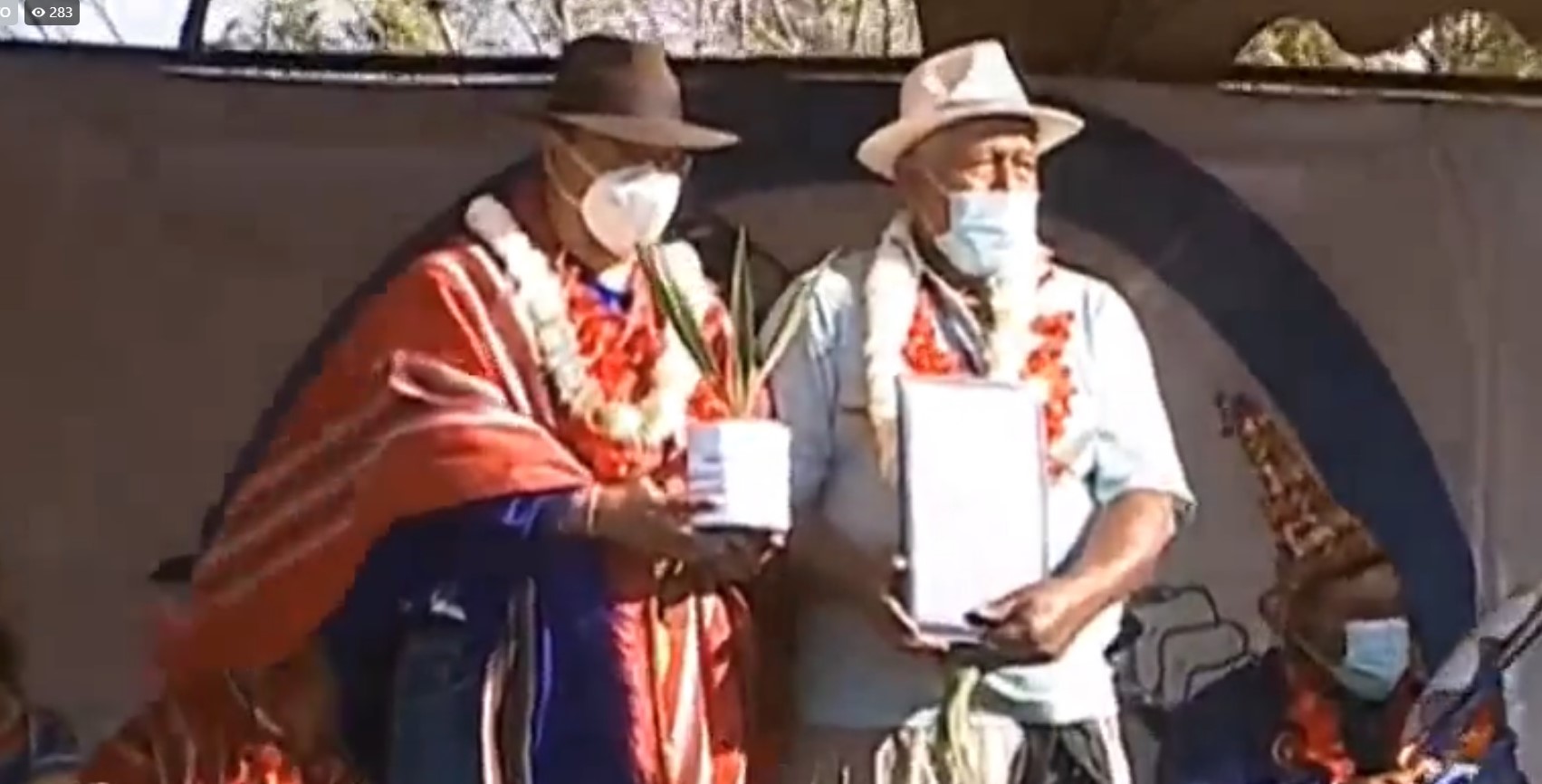 Desde Ucureña, campesinos respaldan al Gobierno y advierten que no permitirán bloqueo de la derecha