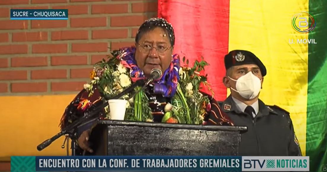 Presidente denuncia que fracciones de la derecha cruceña buscan reagruparse usando el censo y arremeter contra el Gobierno